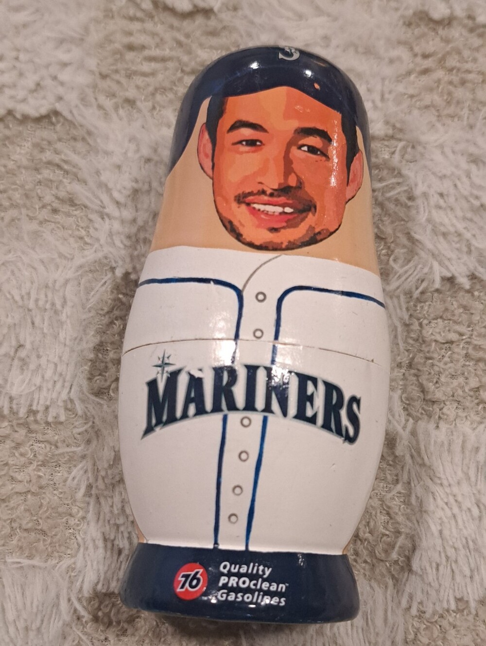 SGA Babooshkah Nesting Dolls Ichiro Suzuki Seattle Mariners 3 piece set No Box